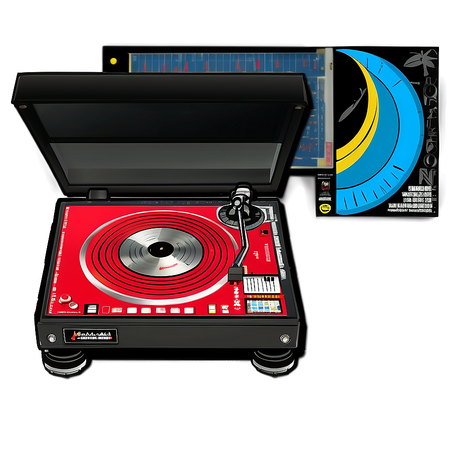 Turntable For Scratch Djs Png 13