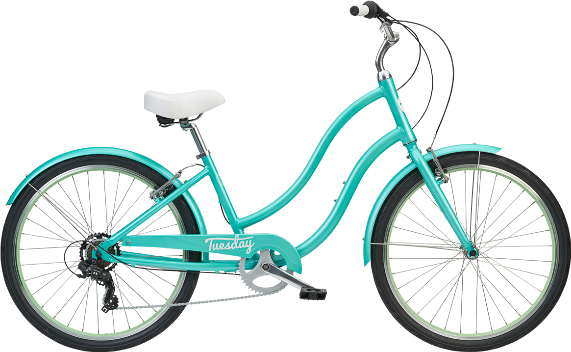 Turquoise Beach Cruiser Bike