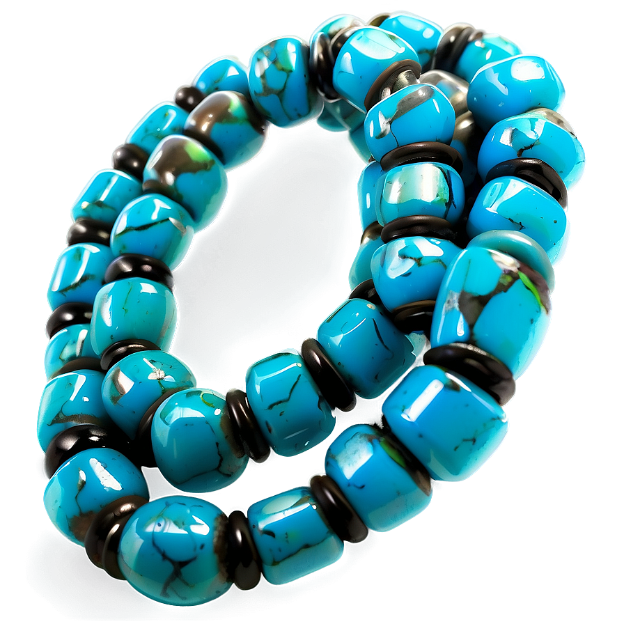 Turquoise Beads Png 06212024