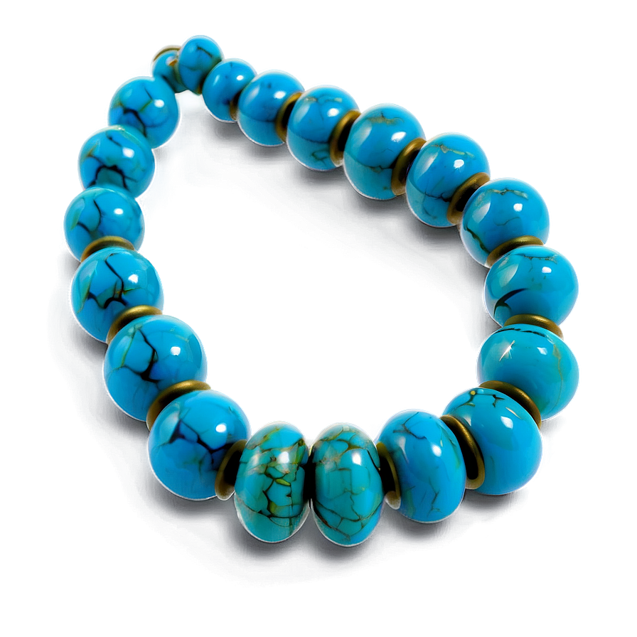 Turquoise Beads Png 97