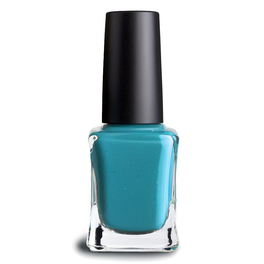 Turquoise Nail Polish Bottle Png Aqp