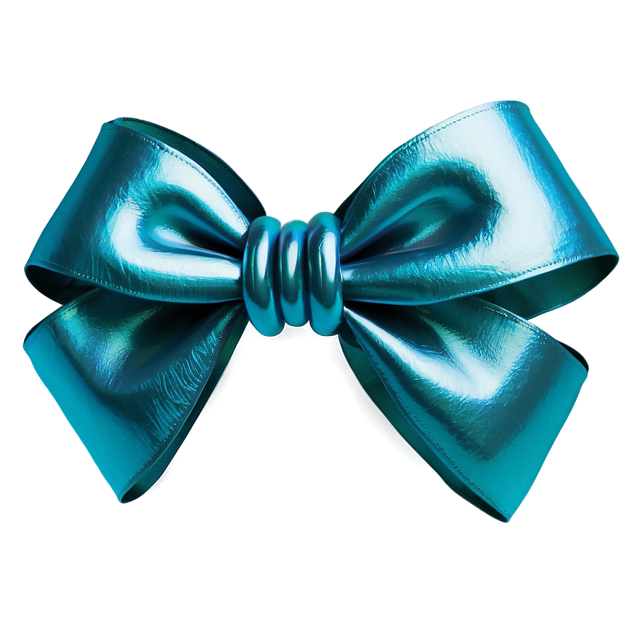 Turquoise Sea Gift Bow Png 06132024