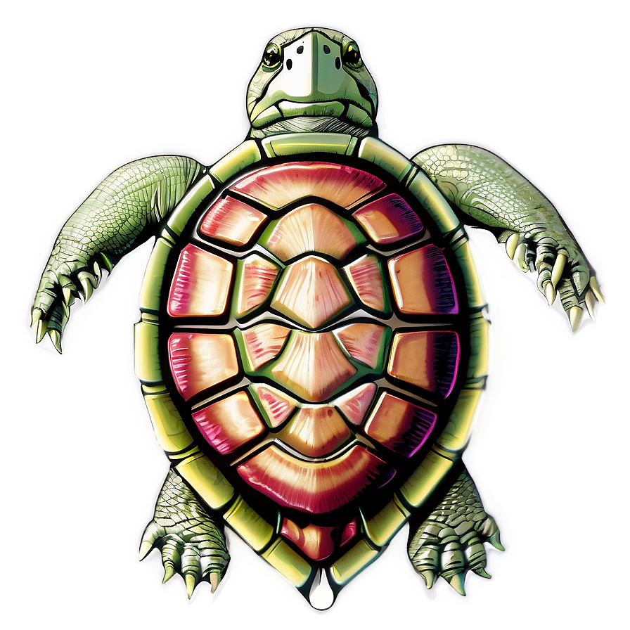 Turtle Anatomy Educational Png Bgx81