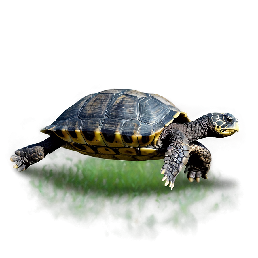 Turtle Climbing Over Obstacle Png Bcf