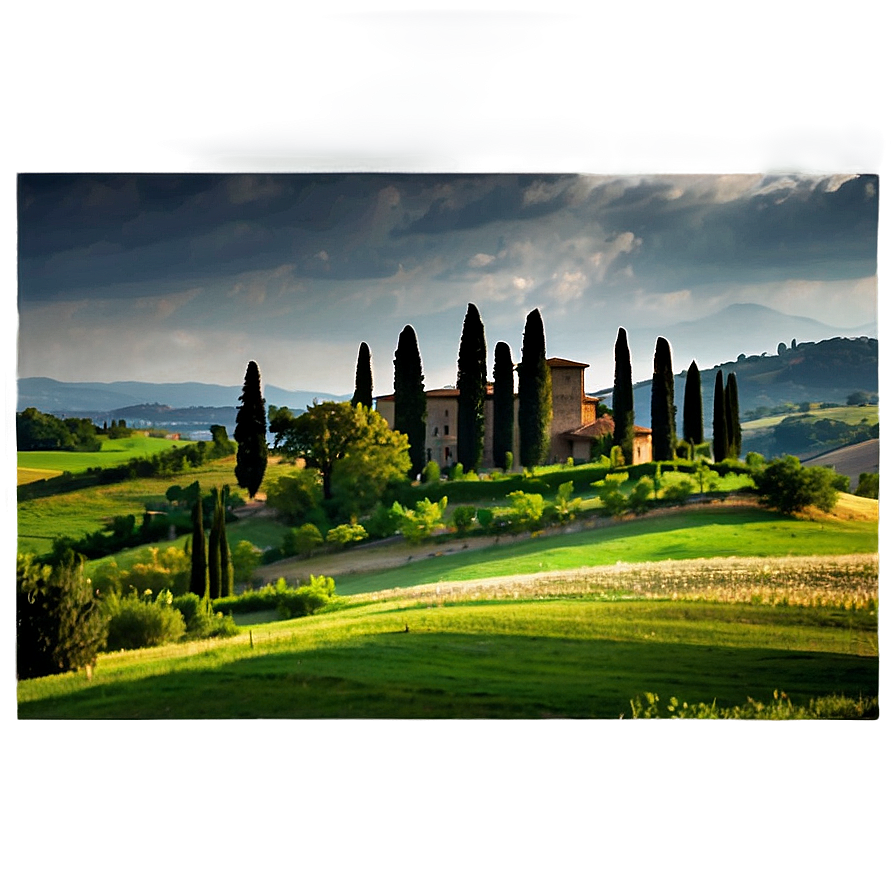 Tuscany Landscape Italy Png 05212024