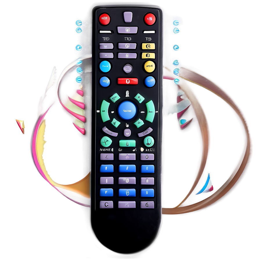 Tv Remote With Large Buttons Png 24