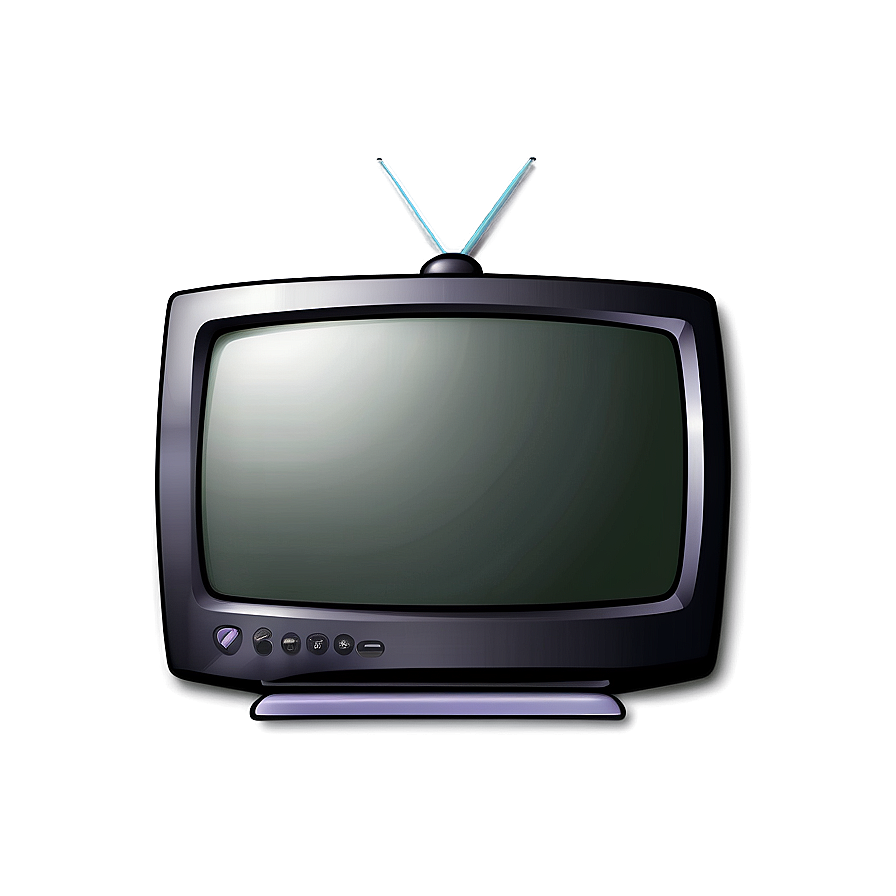 Tv With Antenna Icon Png 05252024