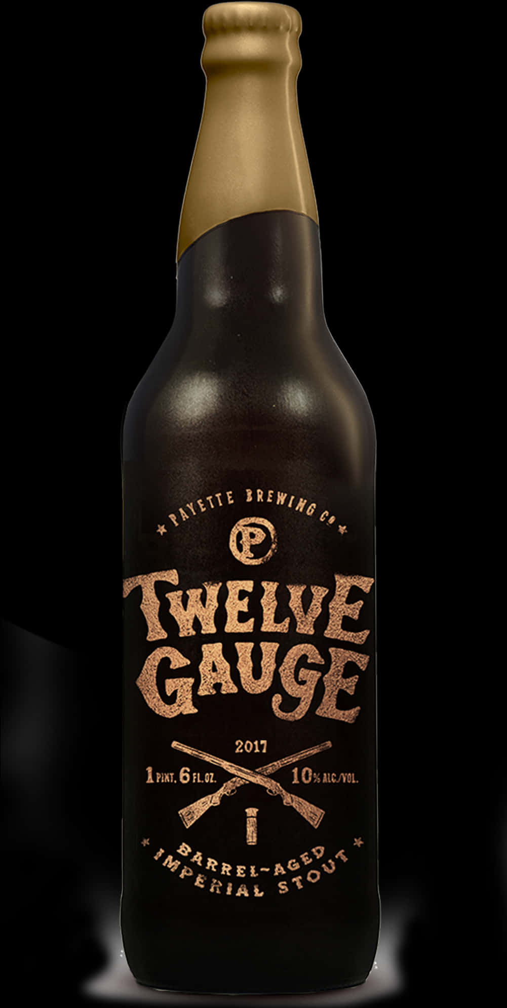 Twelve Gauge Barrel Aged Imperial Stout Bottle2017