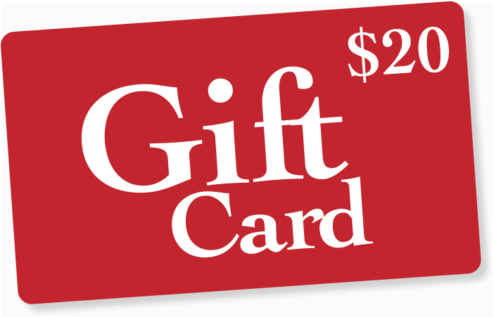 Twenty Dollar Gift Card Image