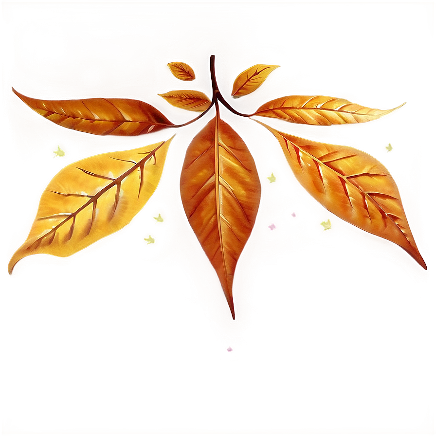 Twilight Autumn Leaves Png Ulg27