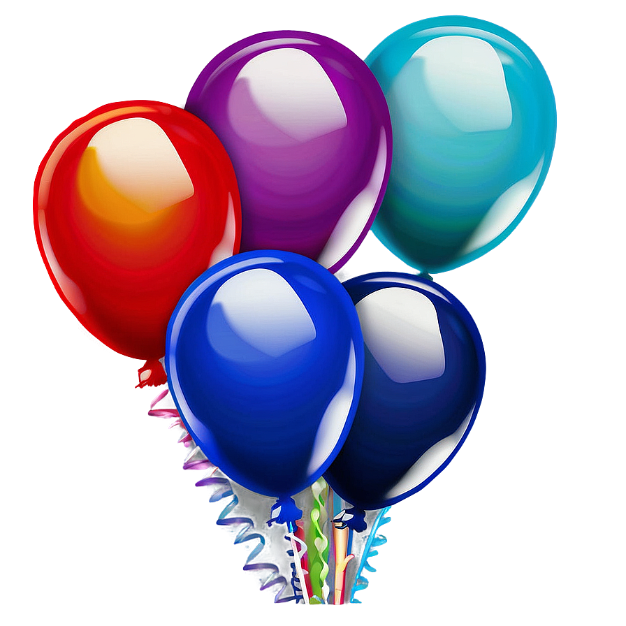 Twilight Blue Balloons Png Uka