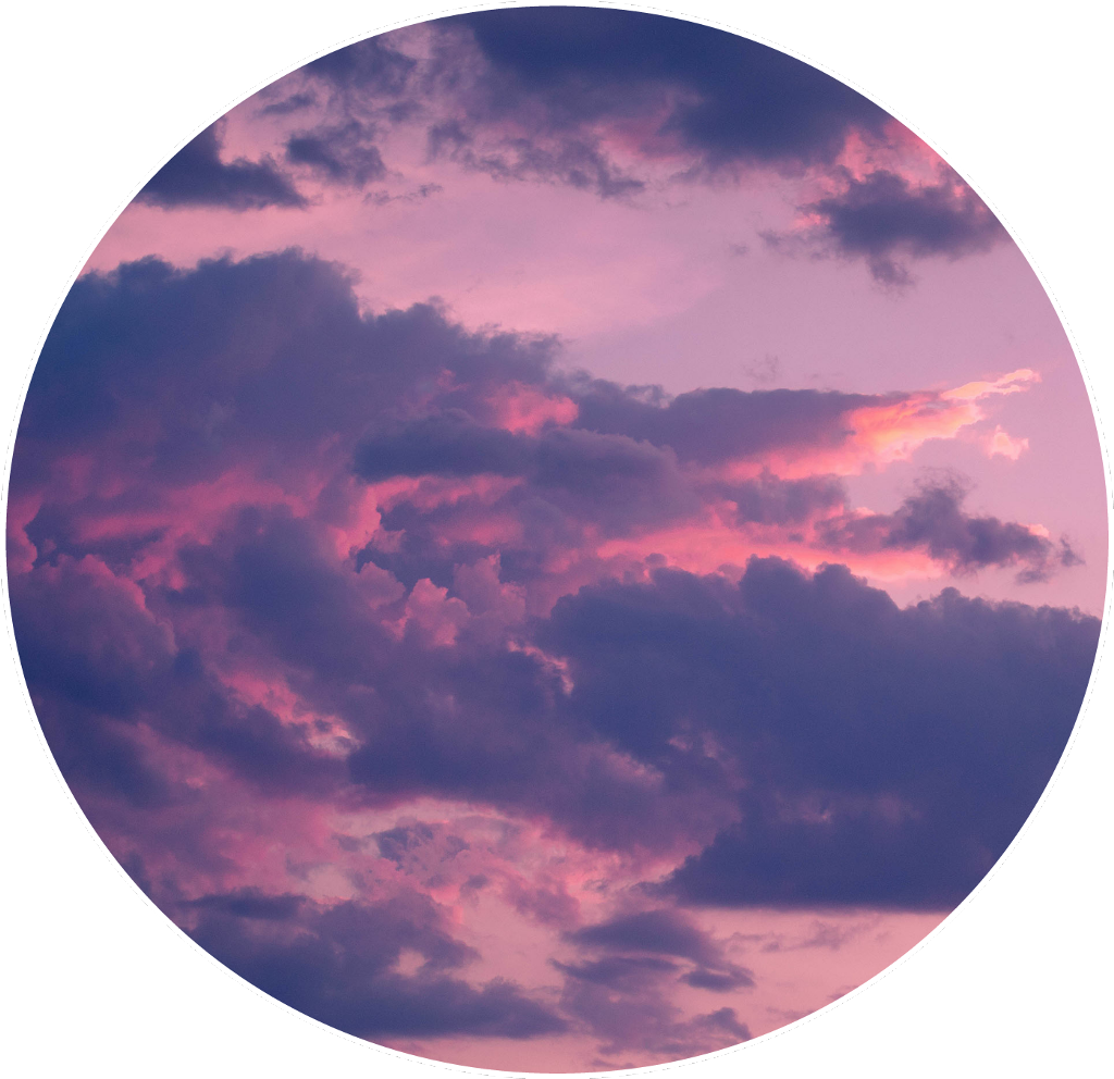 Twilight Clouds Sky Circle