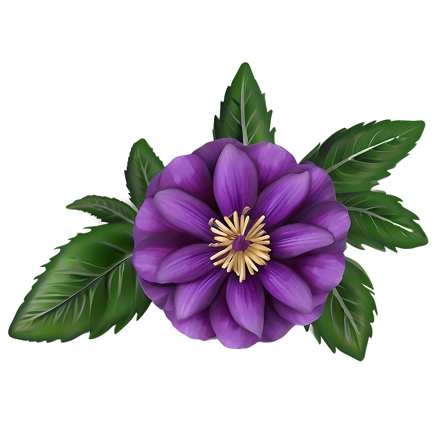 Twilight Purple Flower Png Cov