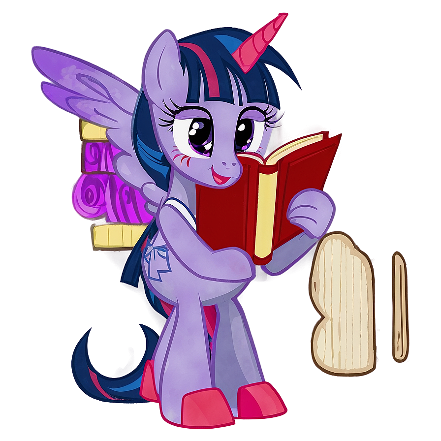 Twilight Sparkle Bookworm Png Dpt1