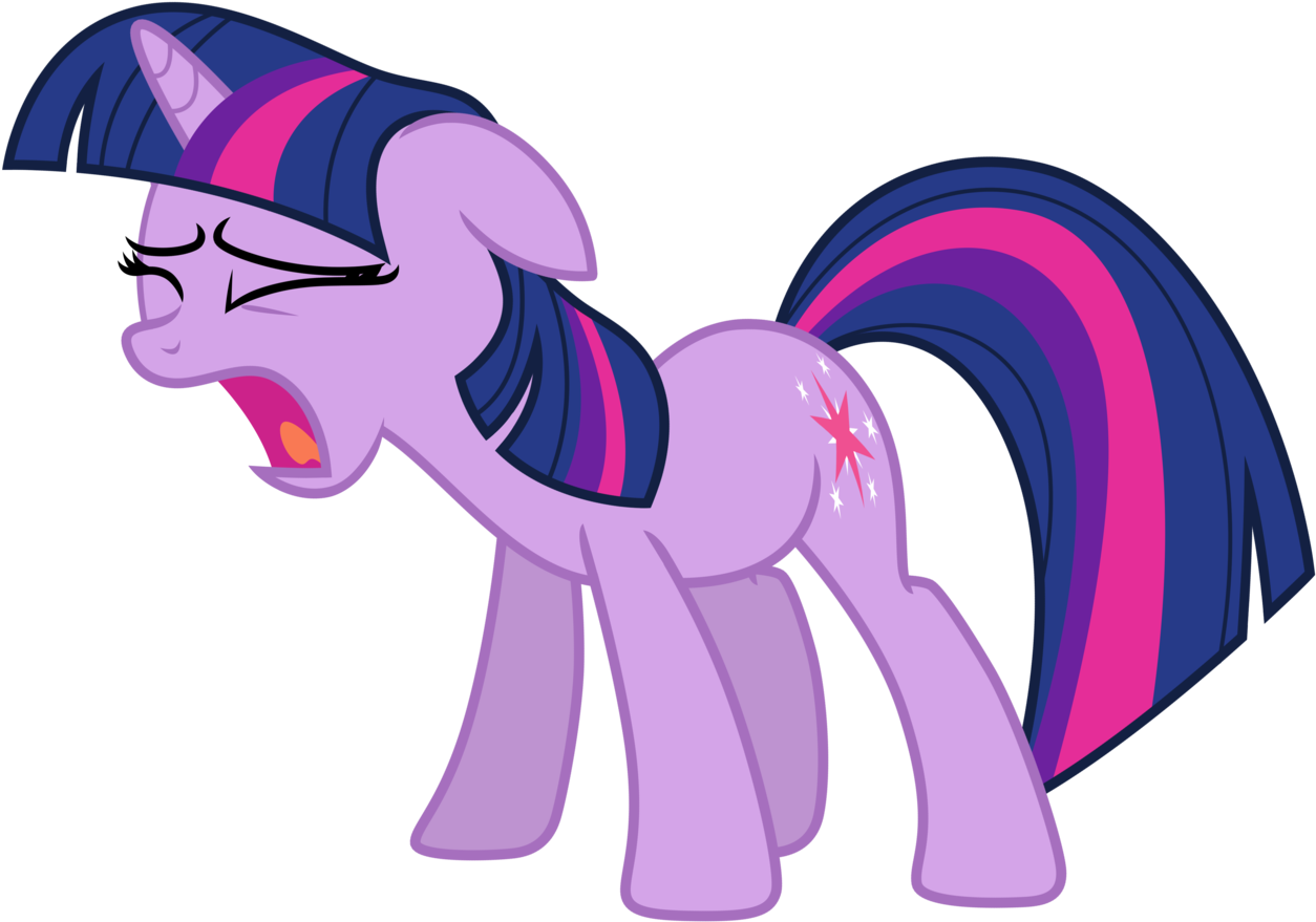 Twilight Sparkle Yawning