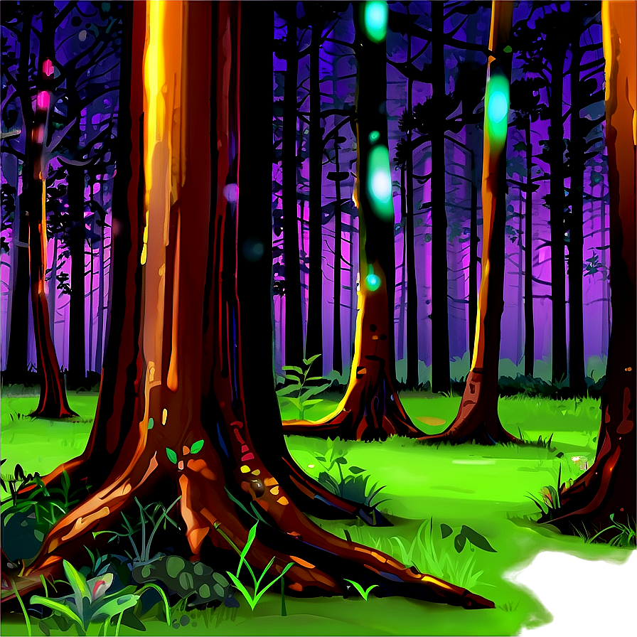 Twilight Woods Glow Png 84