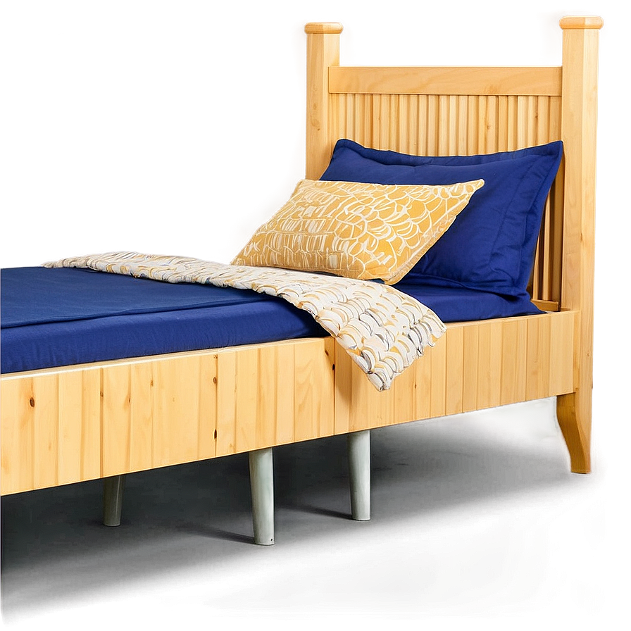 Twin Bed For Bedroom Png 05042024