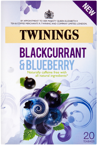 Twinings Blackcurrant Blueberry Tea Box