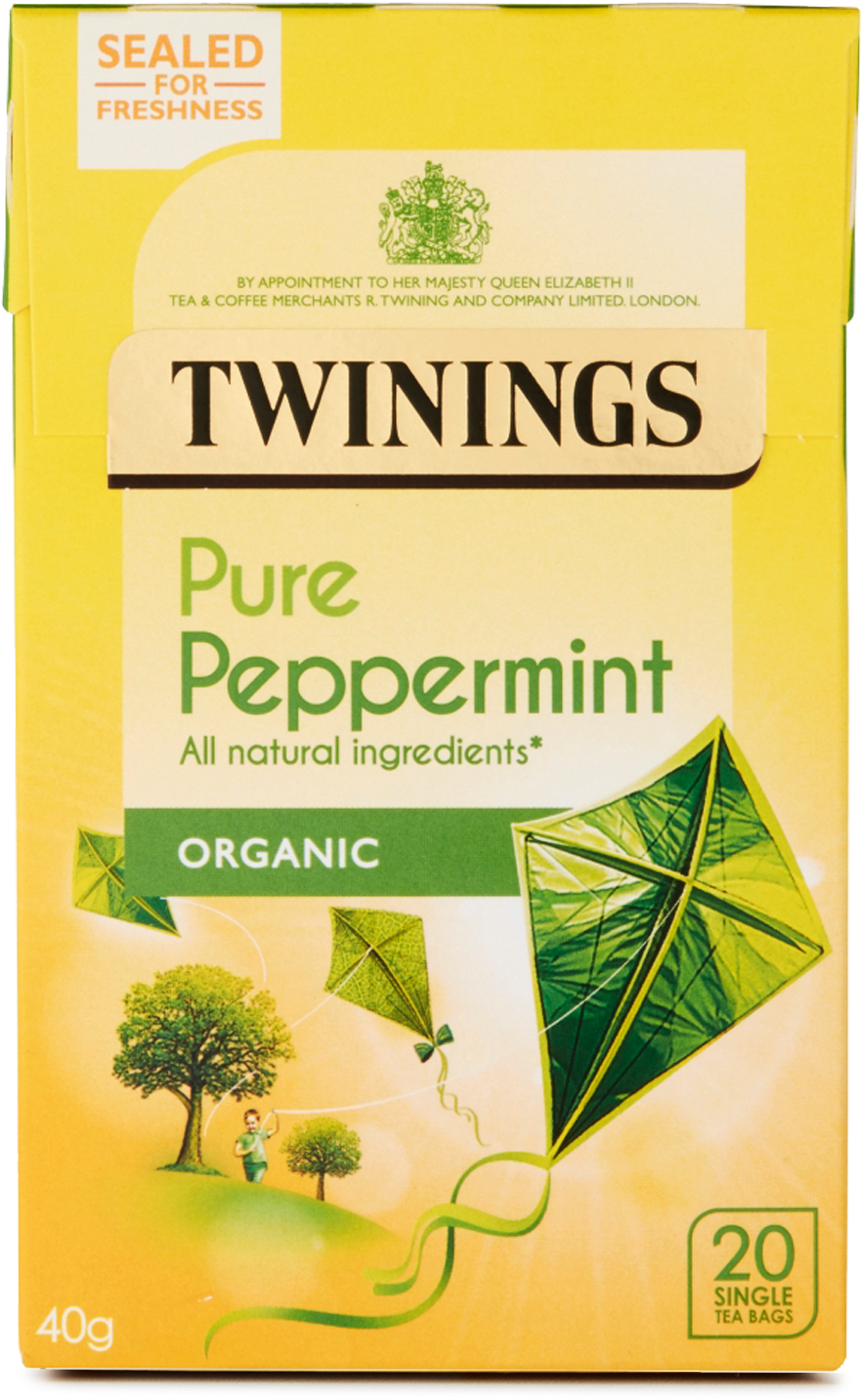 Twinings Pure Peppermint Tea Box