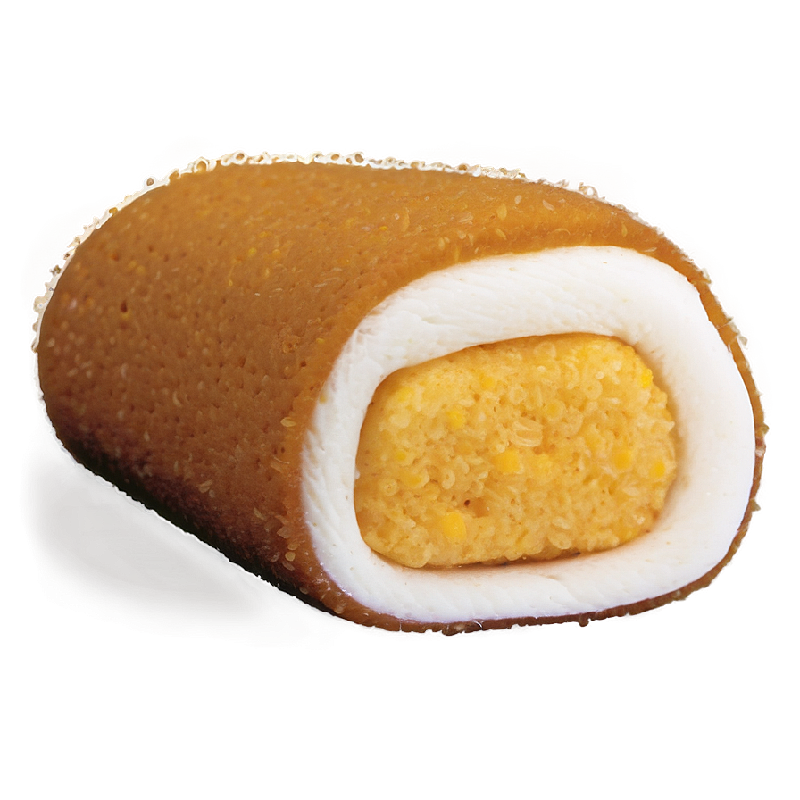 Twinkie Cake Snack Cross Section