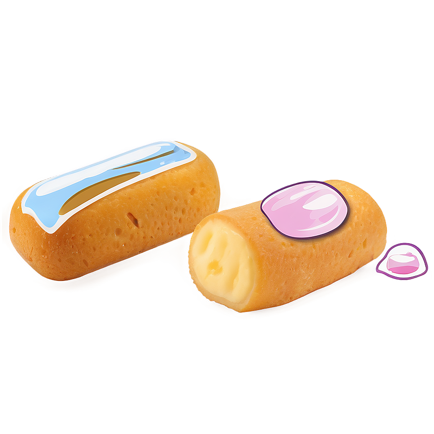 Twinkie Snack Cake Illustration