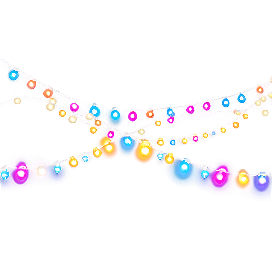 Twinkle String Lights Png 1