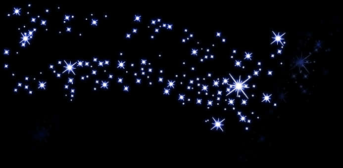 Twinkling Stars Night Sky