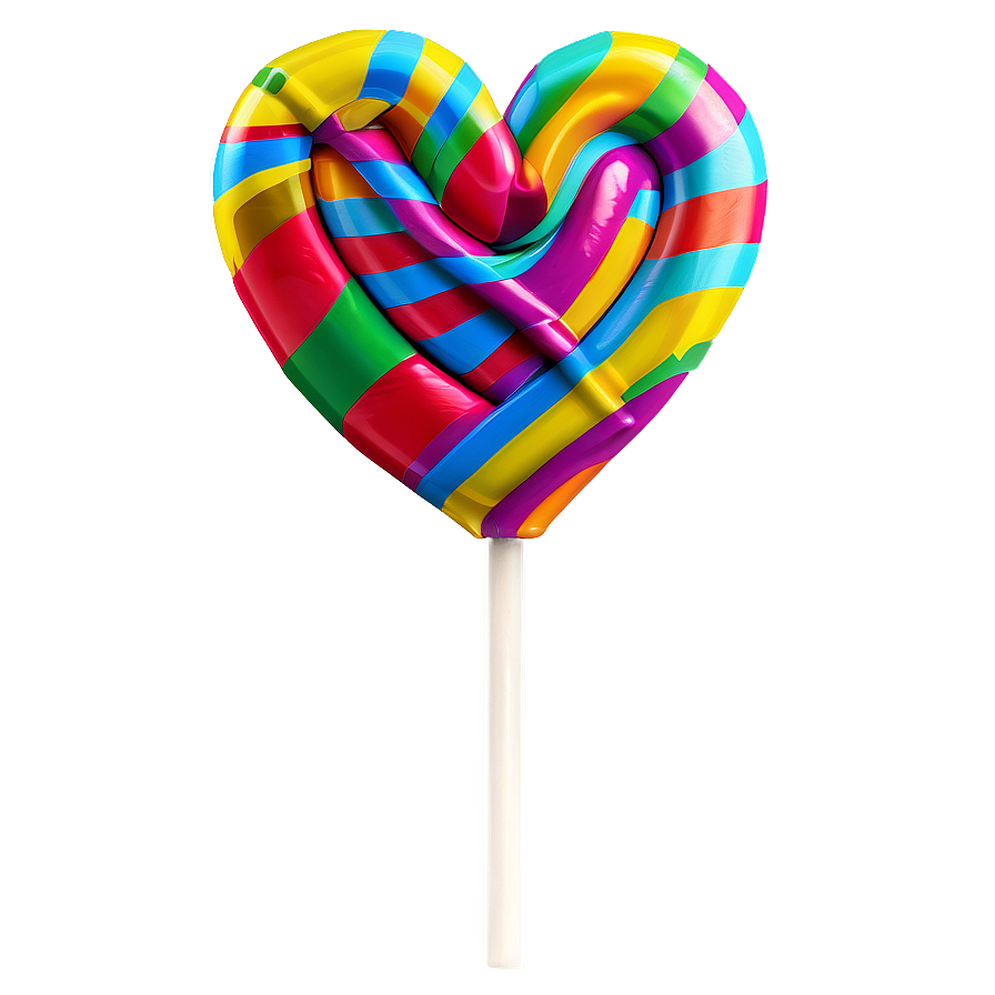 Twisted Heart Lollipop Png 06292024