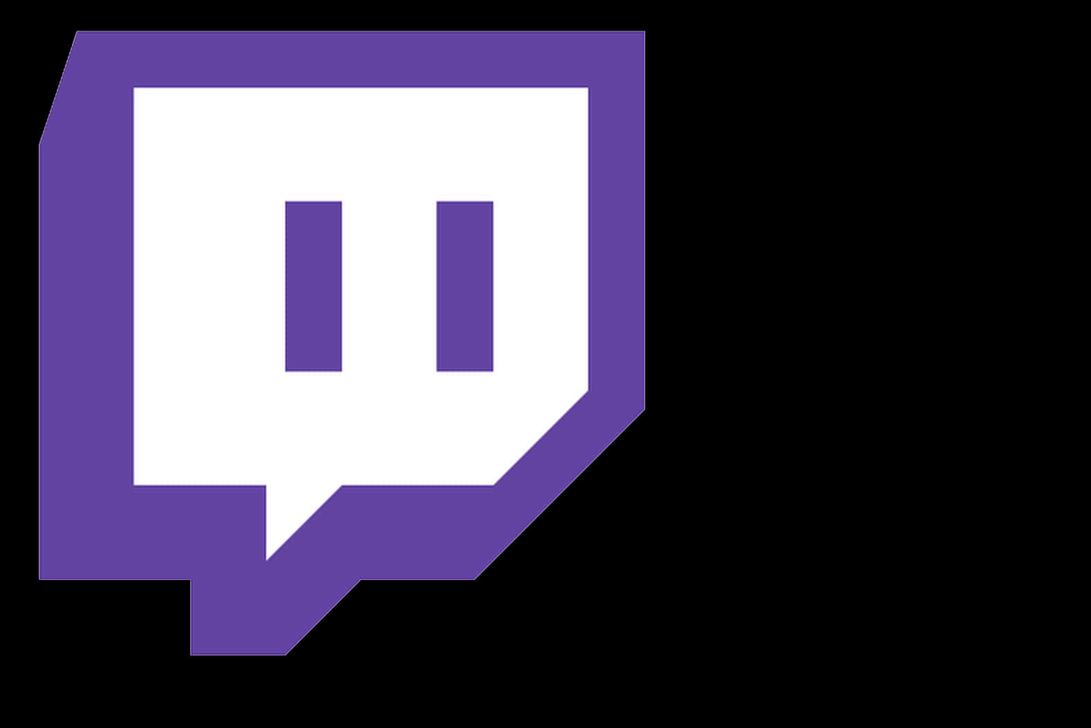 Twitch Logo Purple Background