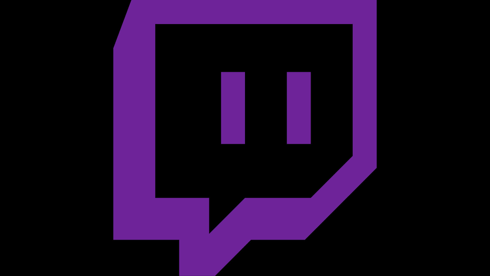 Twitch Logo Purple Background