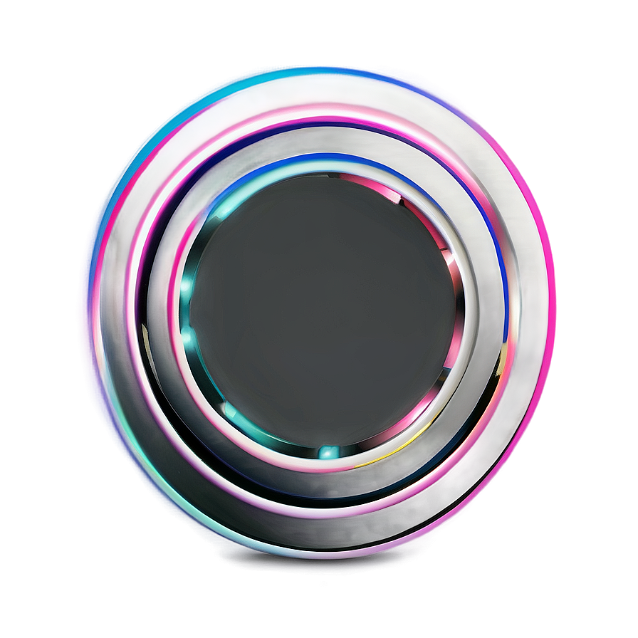 Two-tone Circle Design Png 66