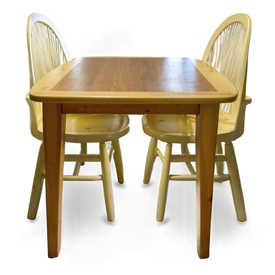 Two-tone Dining Table Png 06122024