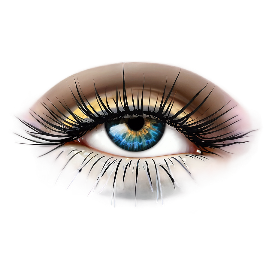 Two-tone Eyelashes Png Oxf6