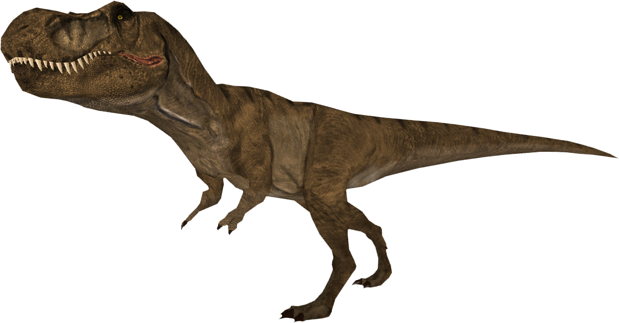 Tyrannosaurus Rex Full Body Profile