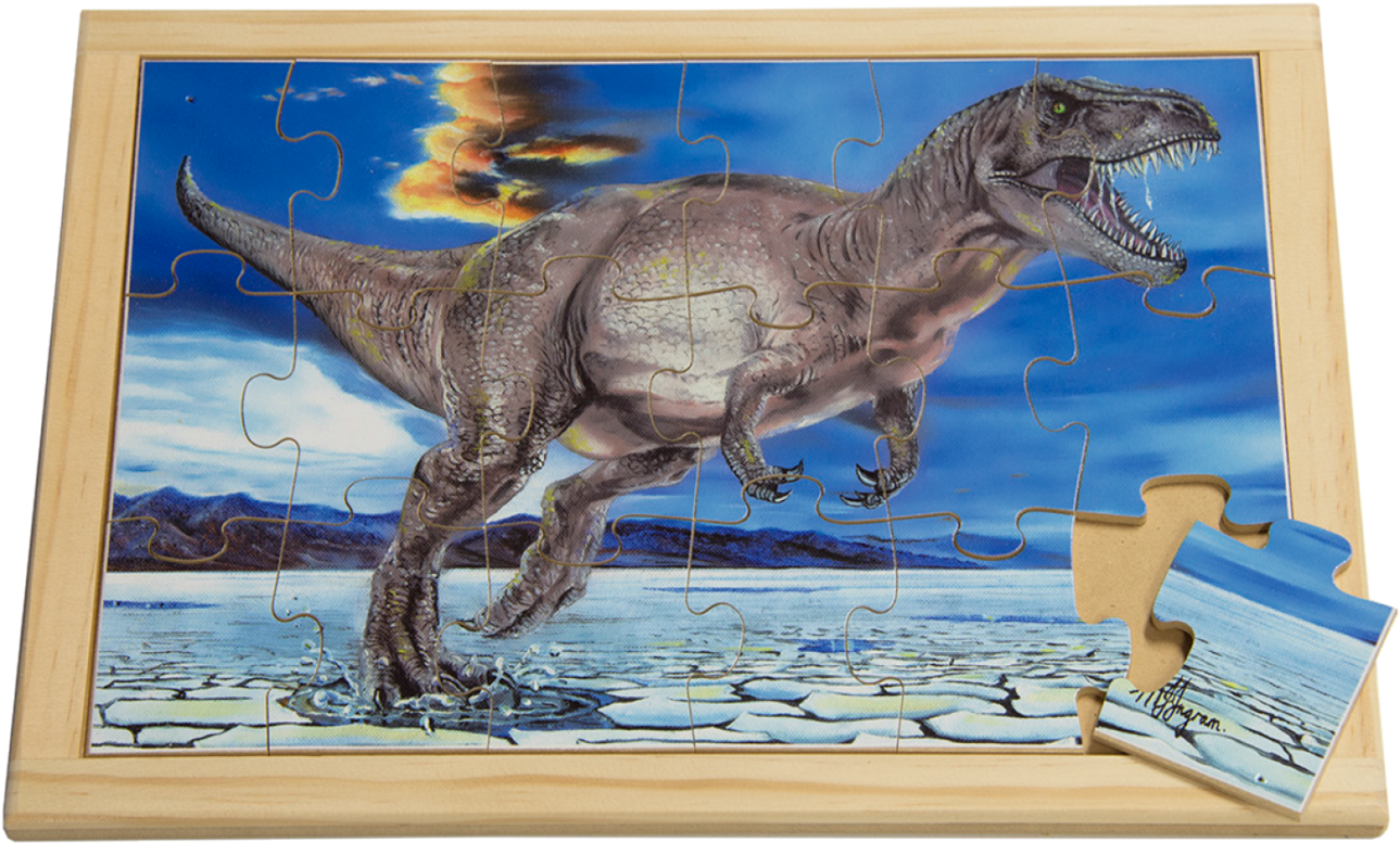 Tyrannosaurus Rex Puzzle Missing Piece