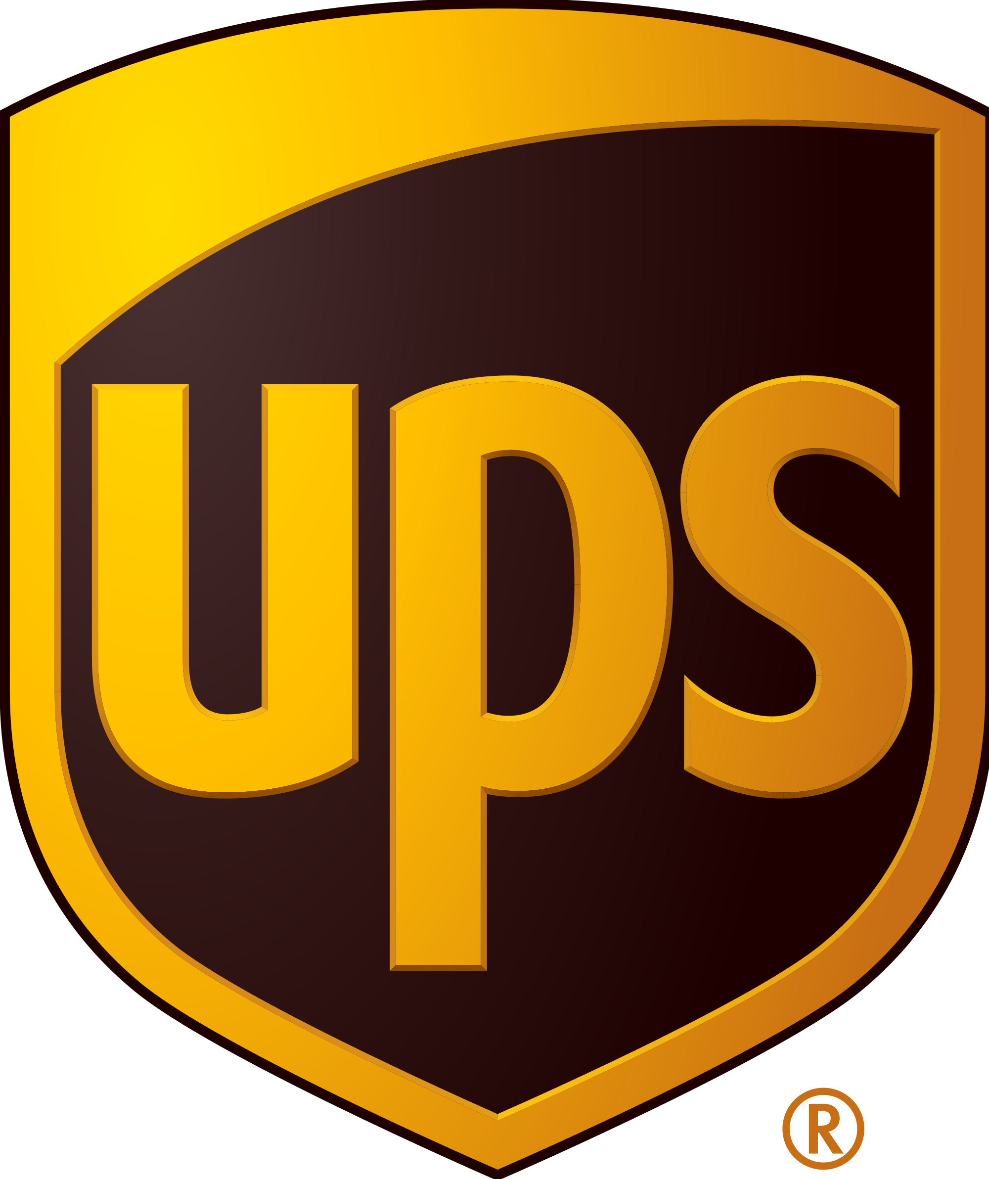 U P S Logo Shield