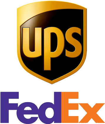 U P Sand Fed Ex Logos