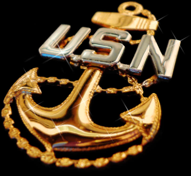 U S N Anchor Emblem