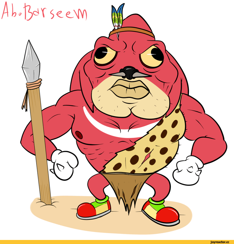 Ugandan_ Knuckles_ Warrior_ Illustration