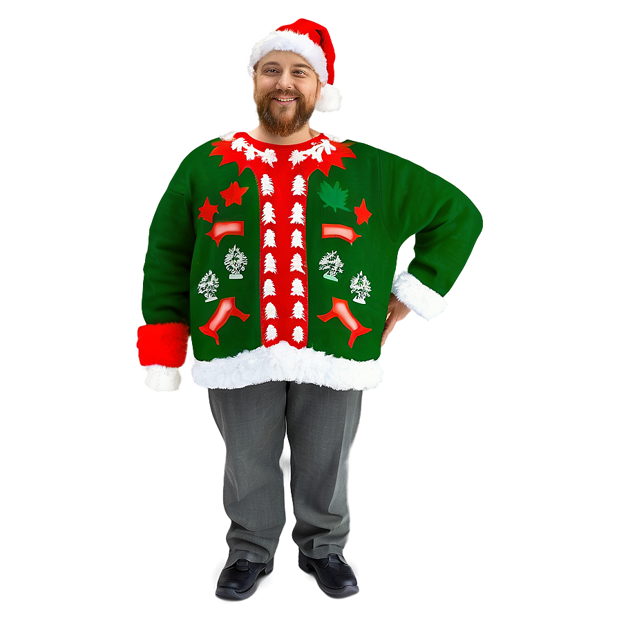 Ugly Christmas Sweater Contest Winner Png Mkv7