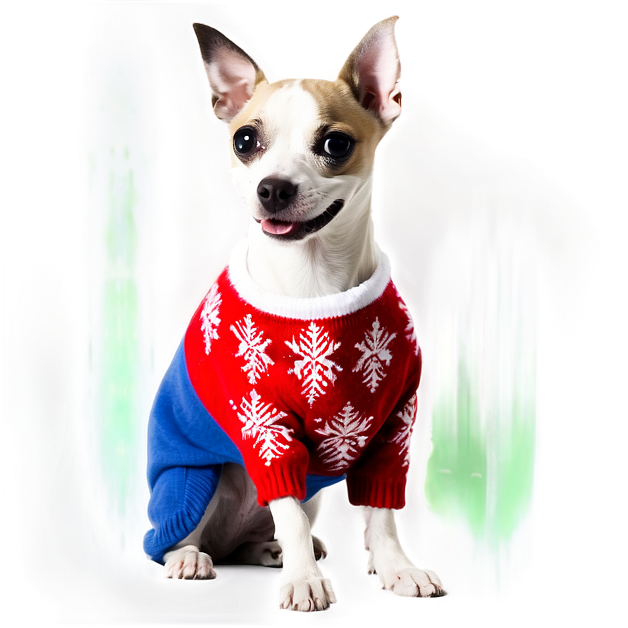 Ugly Christmas Sweater For Pets Png 30