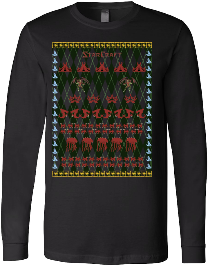 Ugly Christmas Sweater Star Craft Theme