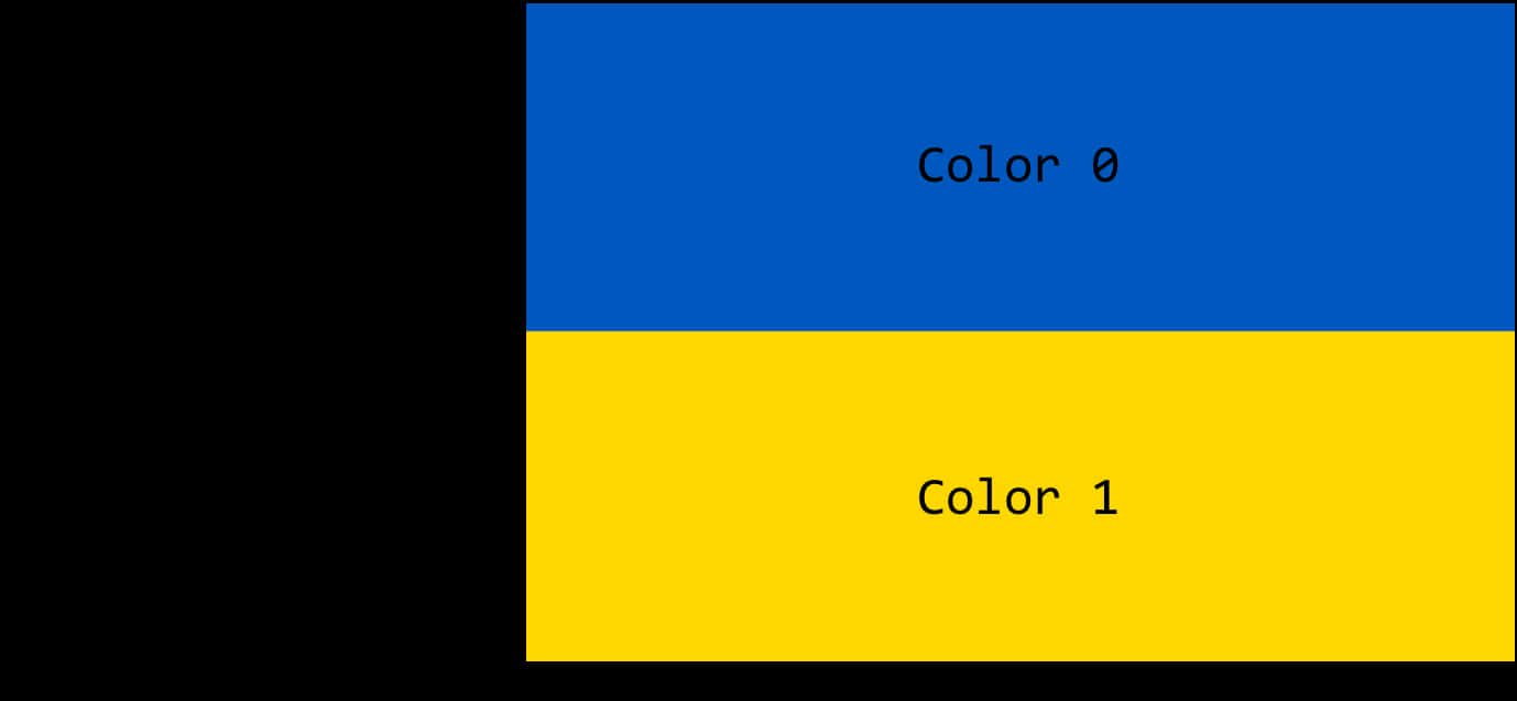 Ukraine Flag Color Analysis