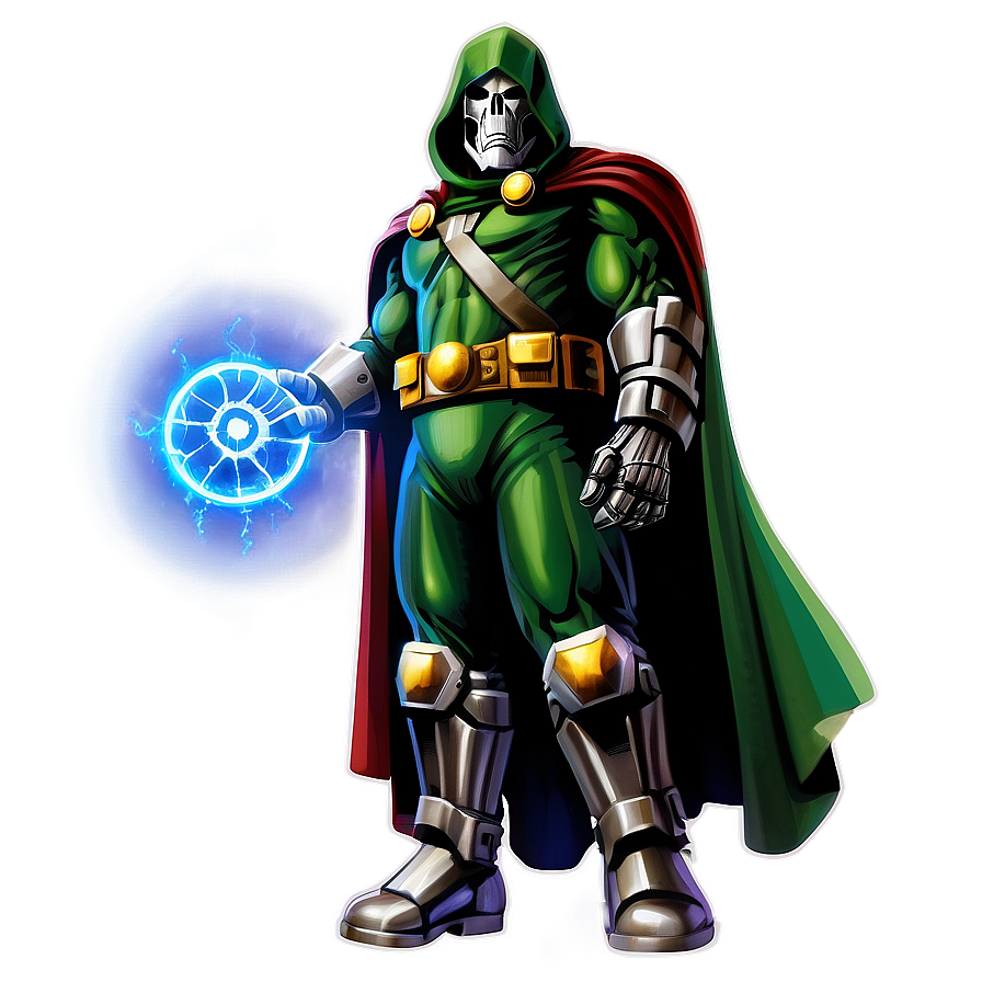 Ultimate Dr Doom Illustration Png 06252024