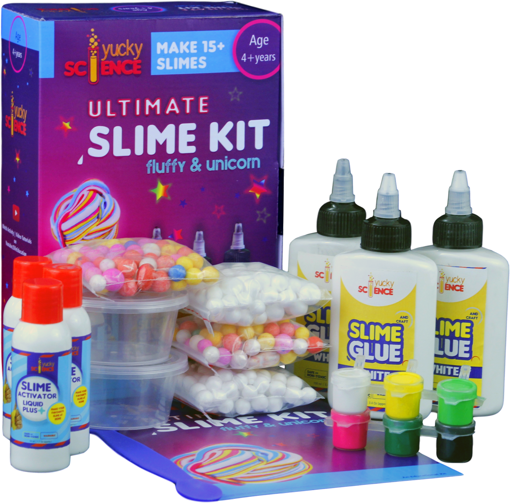 Ultimate Slime Kit Contents