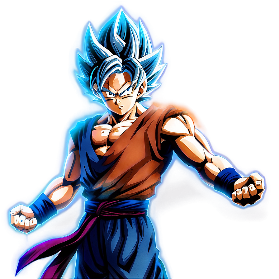 Ultra Instinct Goku Action Pose Png Fdi