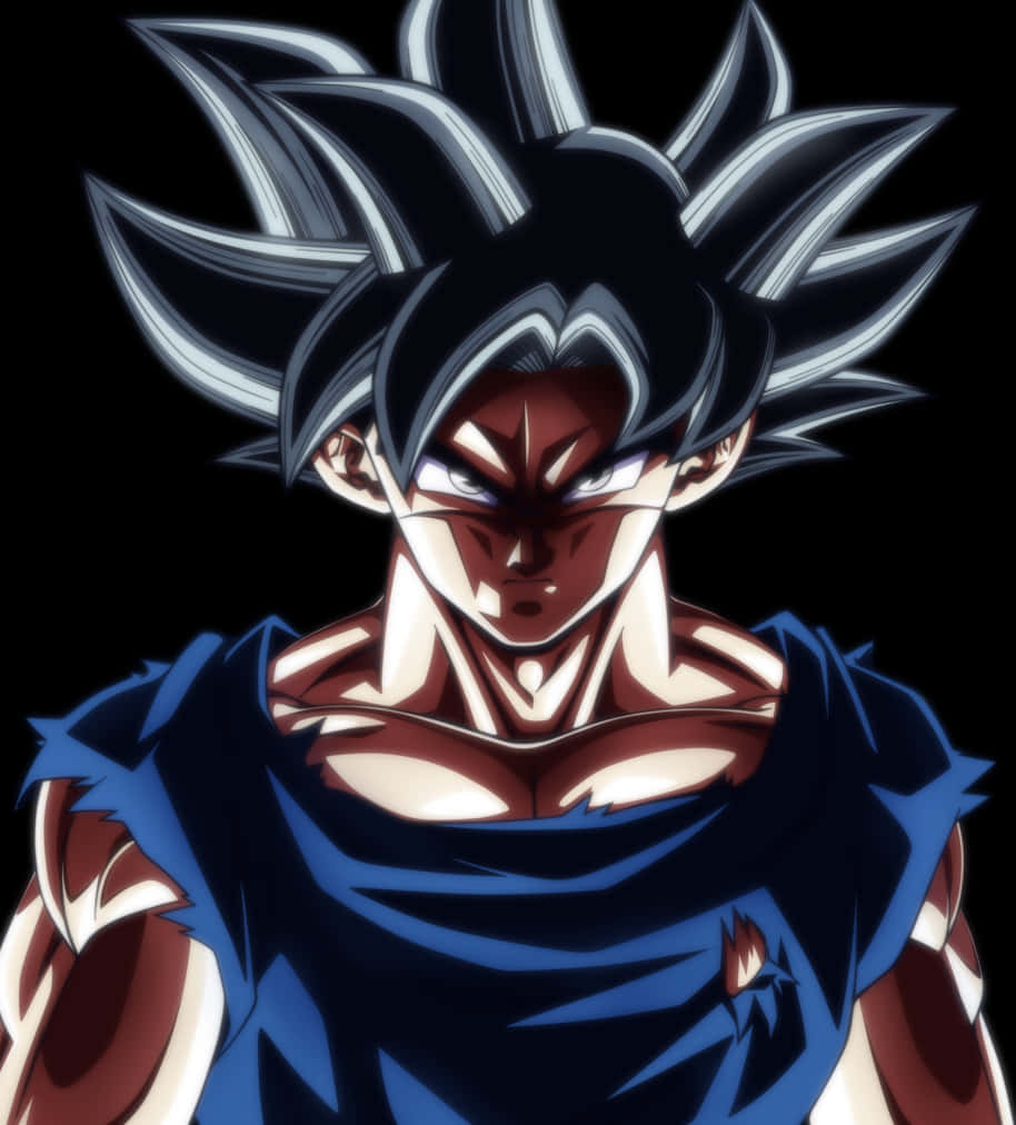 Ultra Instinct Goku Intense Stare