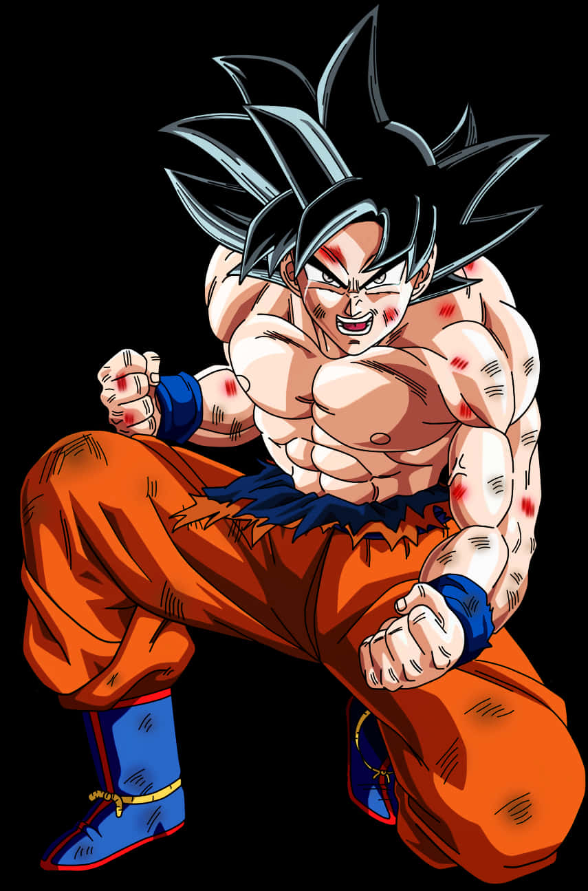 Ultra Instinct Goku Readyfor Battle