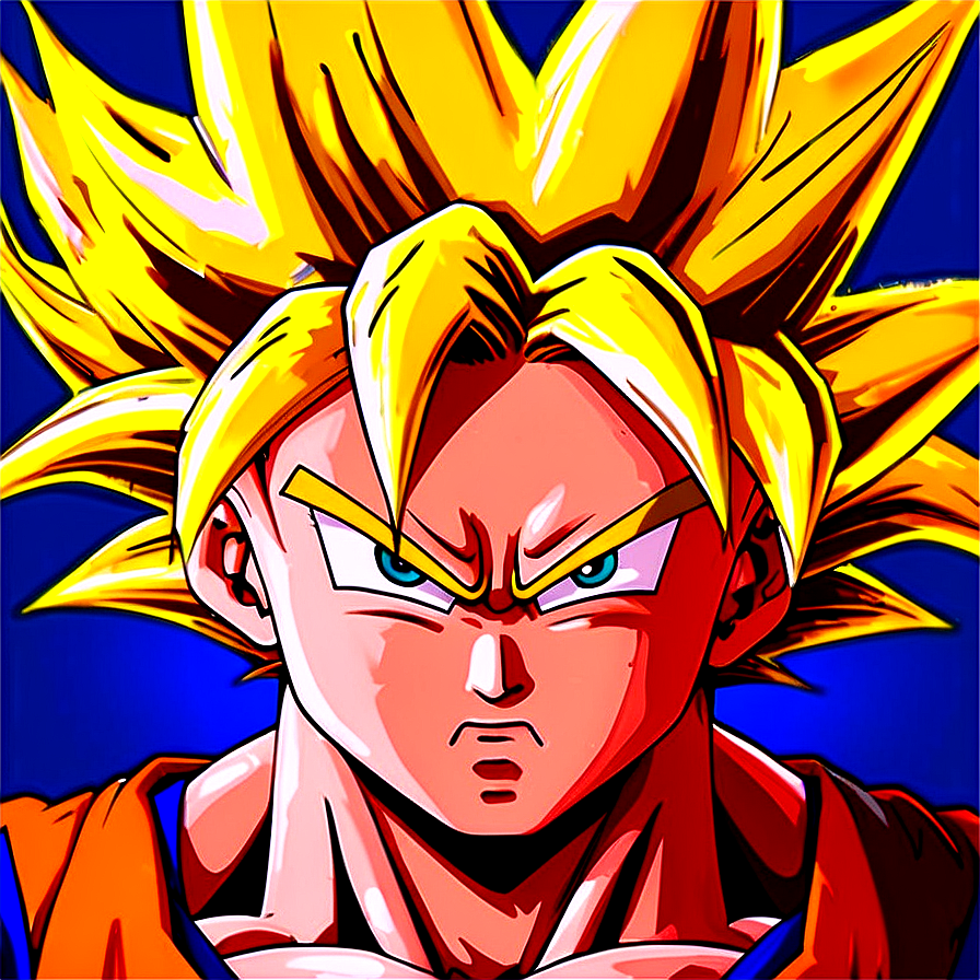 Ultra Super Saiyan Hair Png 14