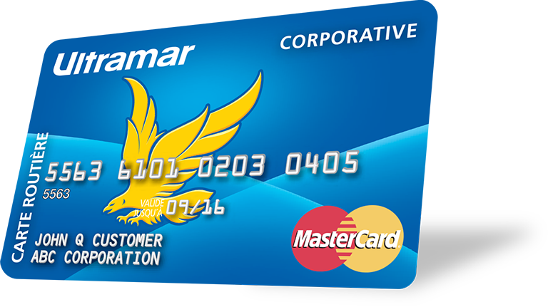 Ultramar Corporate Mastercard Mockup